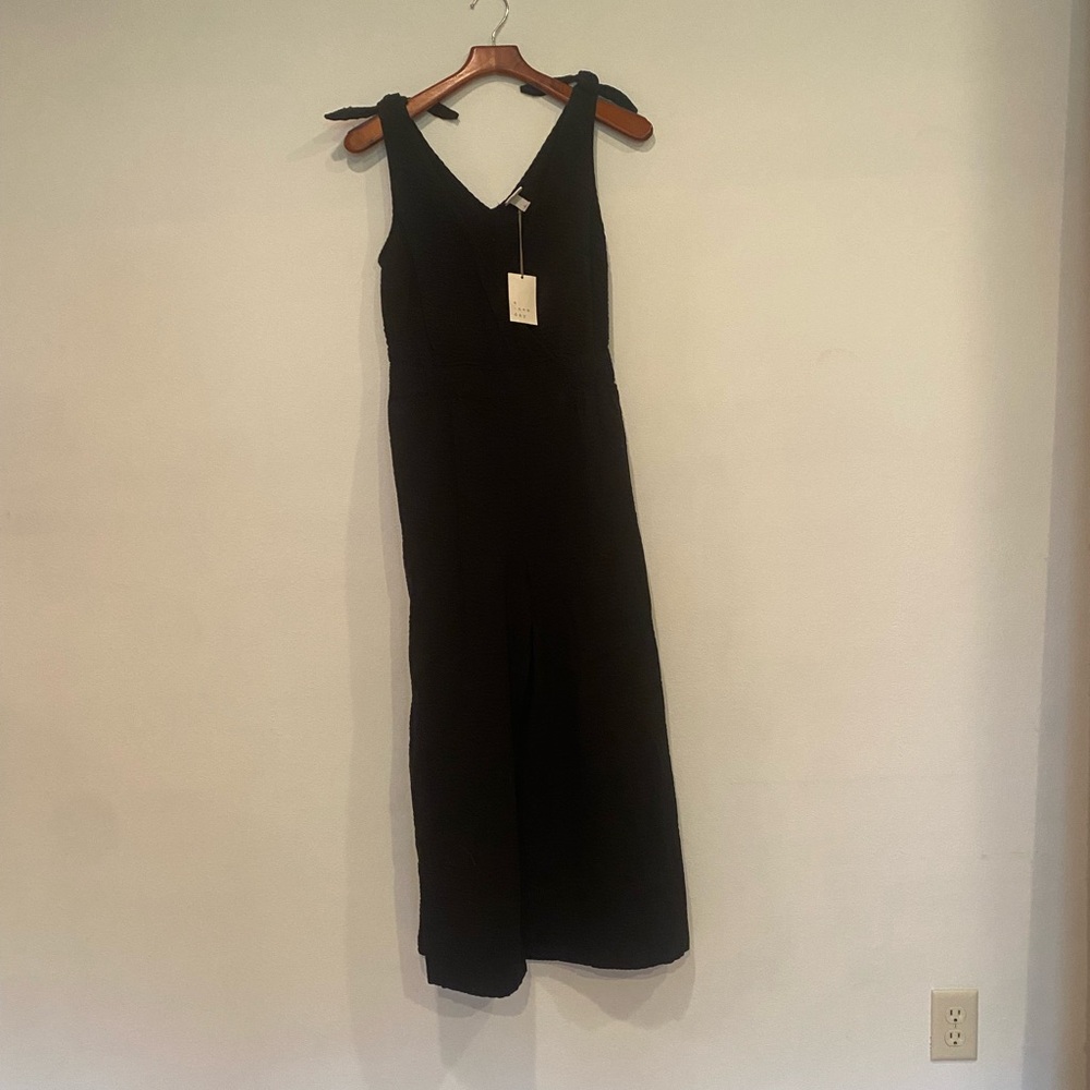 Women's A New Day Black Sleeveless Romper Small NWT